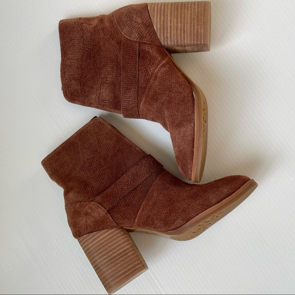 Isola Lavoy Block Heel Boot With Coco Suede Heele… - image 6